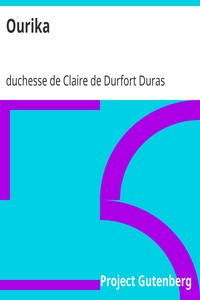 Couverture Ourika Claire de Duras