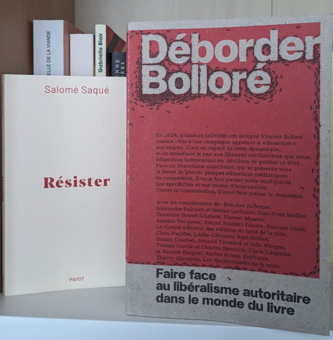 Couverture de Déborder Bolloré