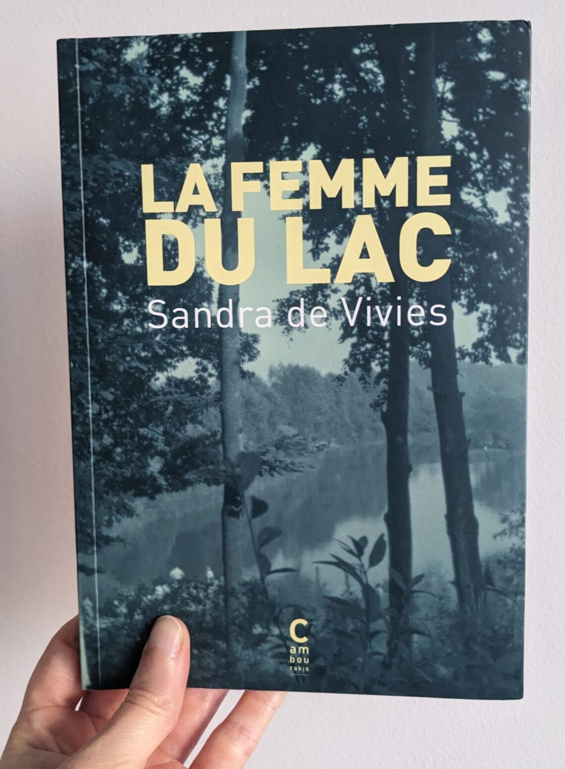 Couverture de La femme du lac