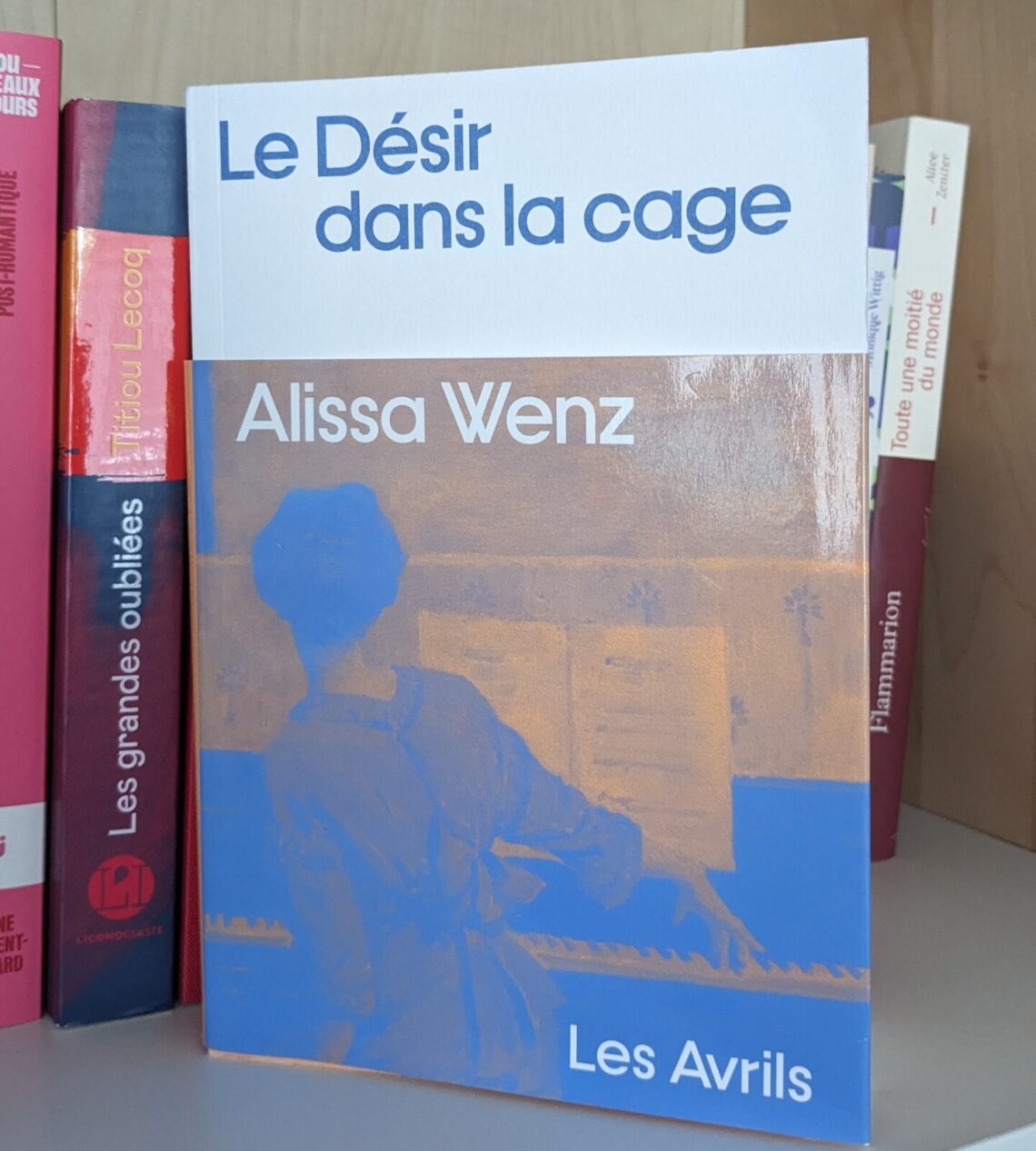 Couverture du Désir dans la cage