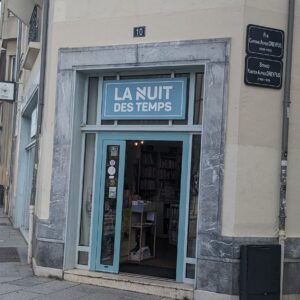 Juin 2026 - La nuit des temps, librairie