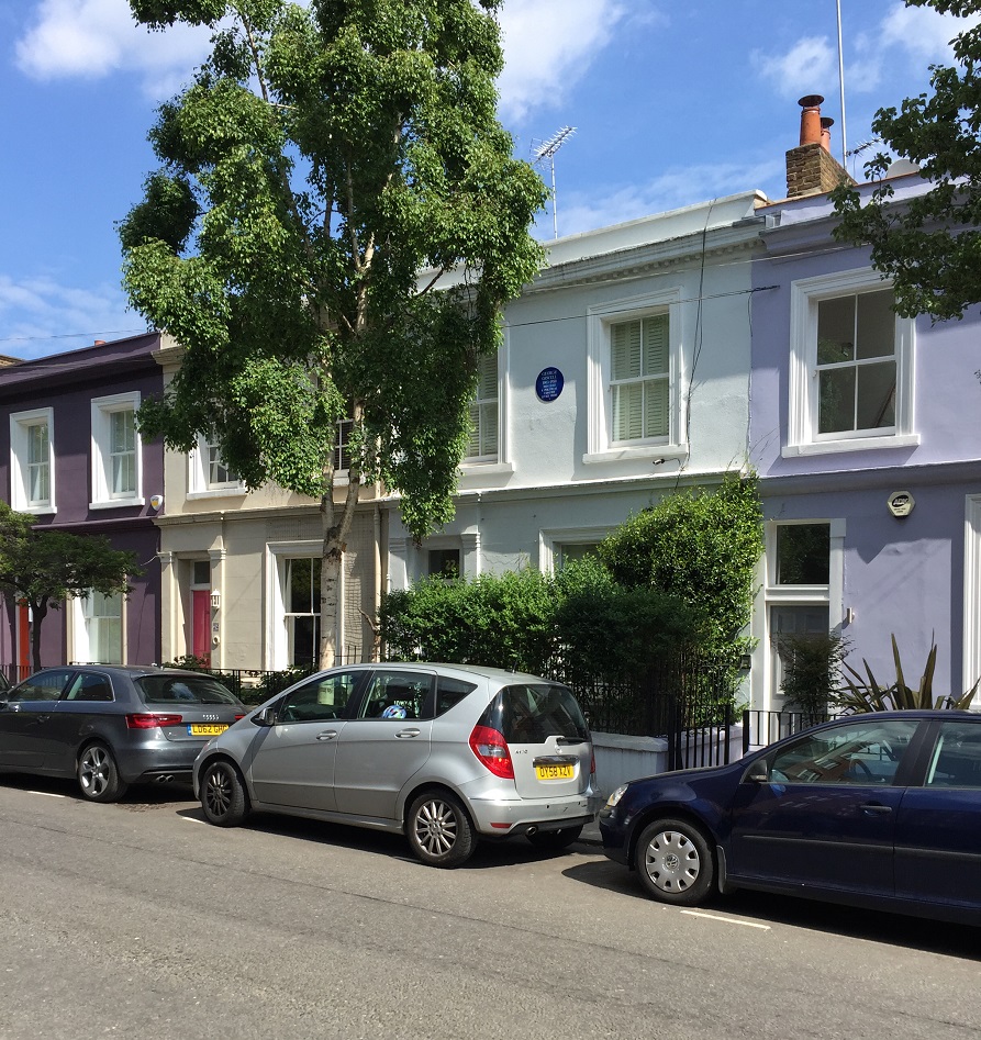 La maison de Georges Orwell sur Portobello Road.