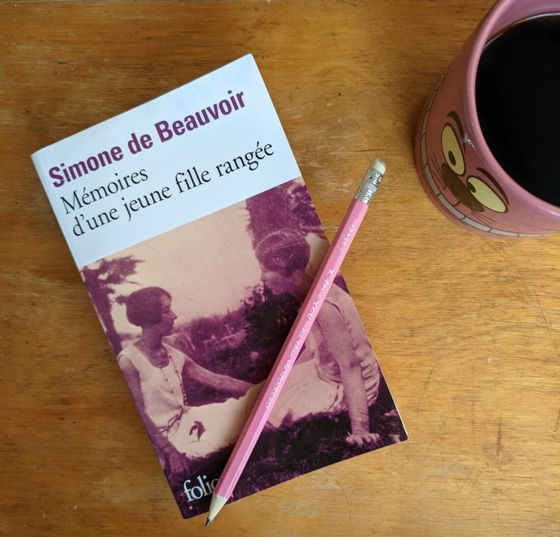 Couverture de Mémoires d'une jeune fille rangée de S. de Beauvoir